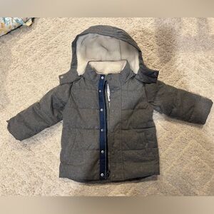 BabyGap cold control max grey coat size 3